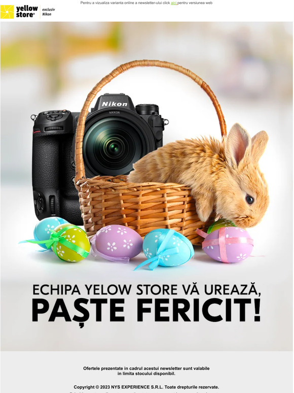 Paște fericit! 💛