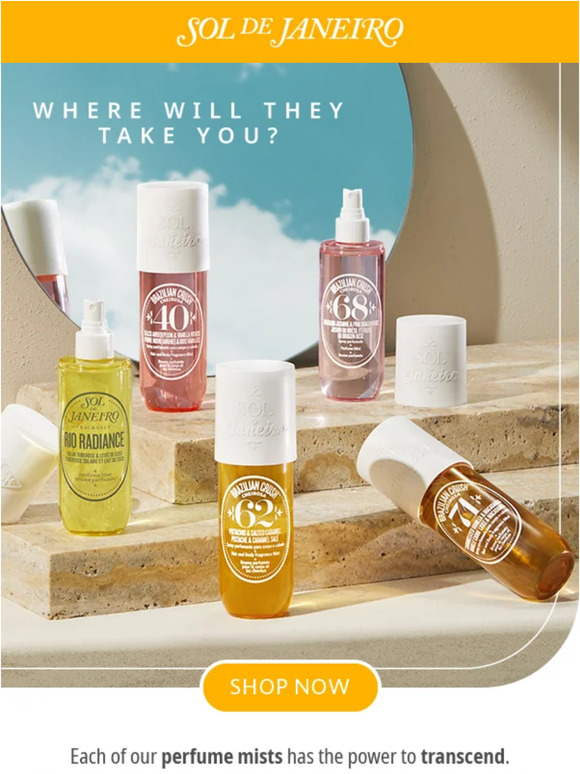 Sol de Janeiro ICONIC & NEW Meet our full perfume mist collection