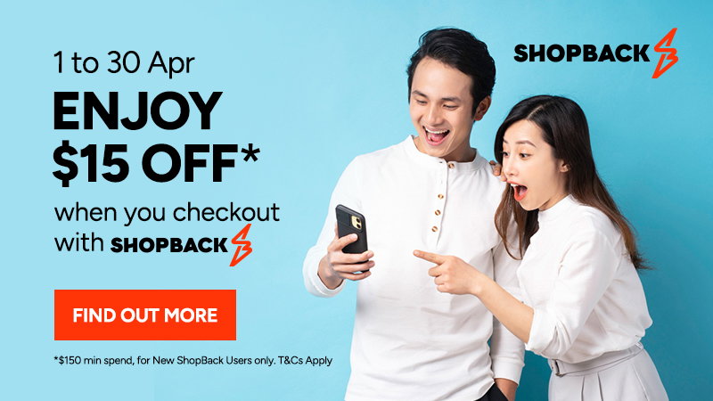 Shopback Enjoy $15 OFF*