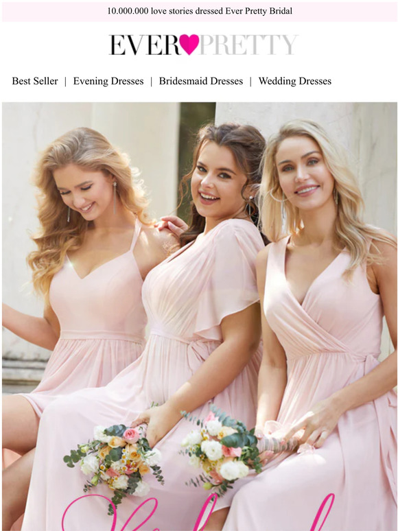 Save Now-10% Off Spring Bridesmaid Dresses!