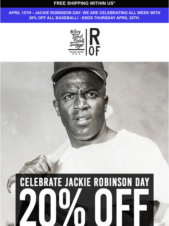 Today's the Day We Remember WWII Veteran Jackie Robinson's Baseball  Breakthrough