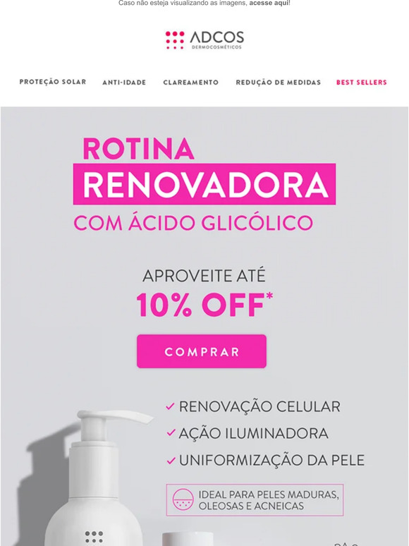 Seu sábado com skincare renovadora!