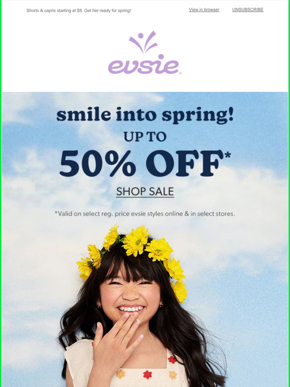 maurices: SMILE! Up to 50% off styles for girls sizes 7-14 😄 | Milled