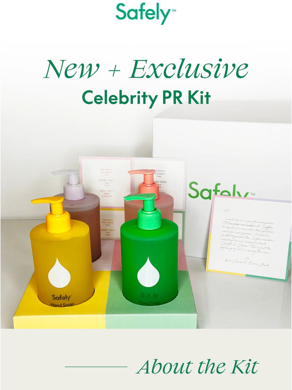 getsafely: Exclusive celebrity kit is here | Milled