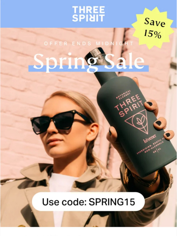 Last call for 15% off ⌛
