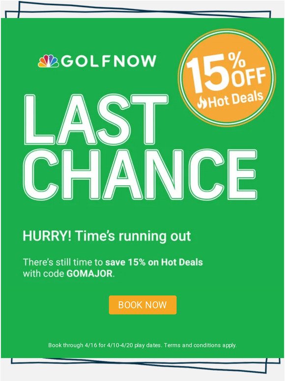 GolfNow Hot Deals