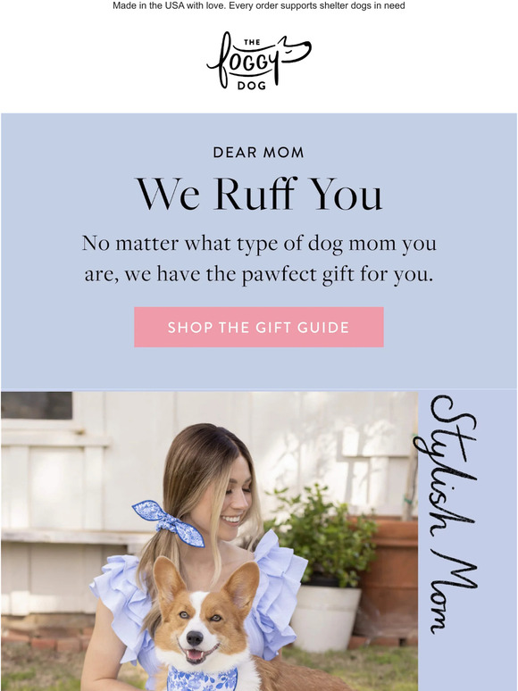 The Foggy Dog Email Newsletters Shop Sales, Discounts, and Coupon Codes