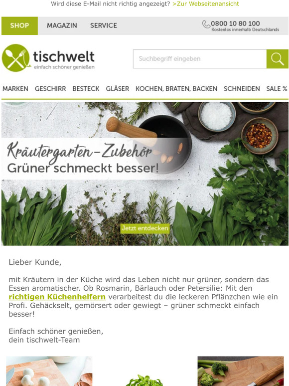 Jetzt wird's grün – Kräutergartenzubehör