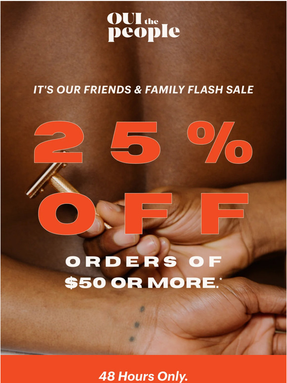 48 Hours of 25% Off