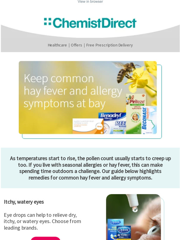 Don’t let seasonal allergies hold you back🌻