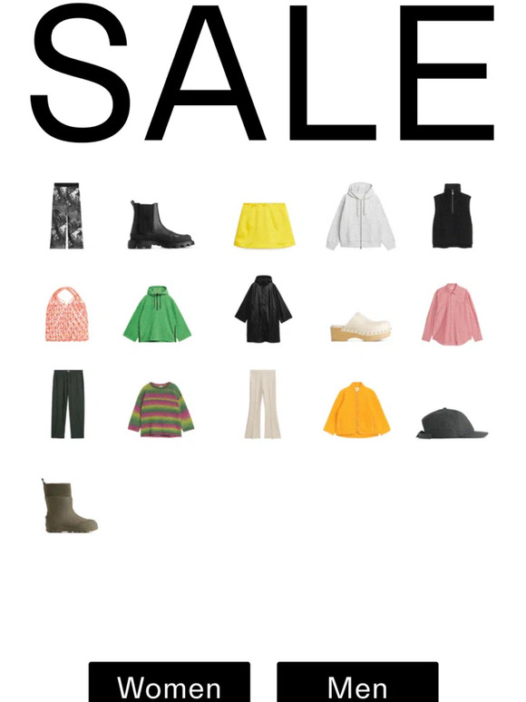 The mid-season SALE ends today