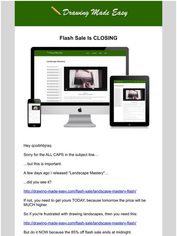 — - flash sale is CLOSING