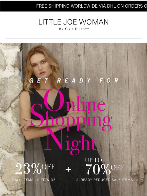 Get Ready To Save 23% Off All Site-Wide + Up To 70% Off Already Reduced Styles