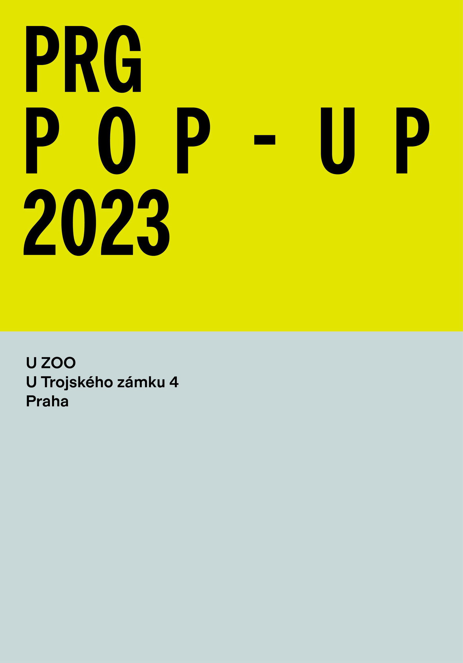 PRG Pop Up 2023