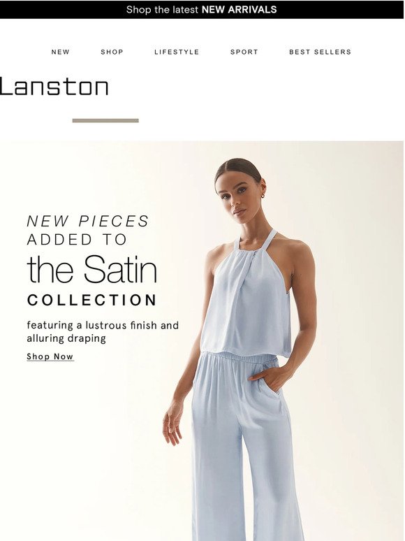 Shop Satin: New Pieces Added