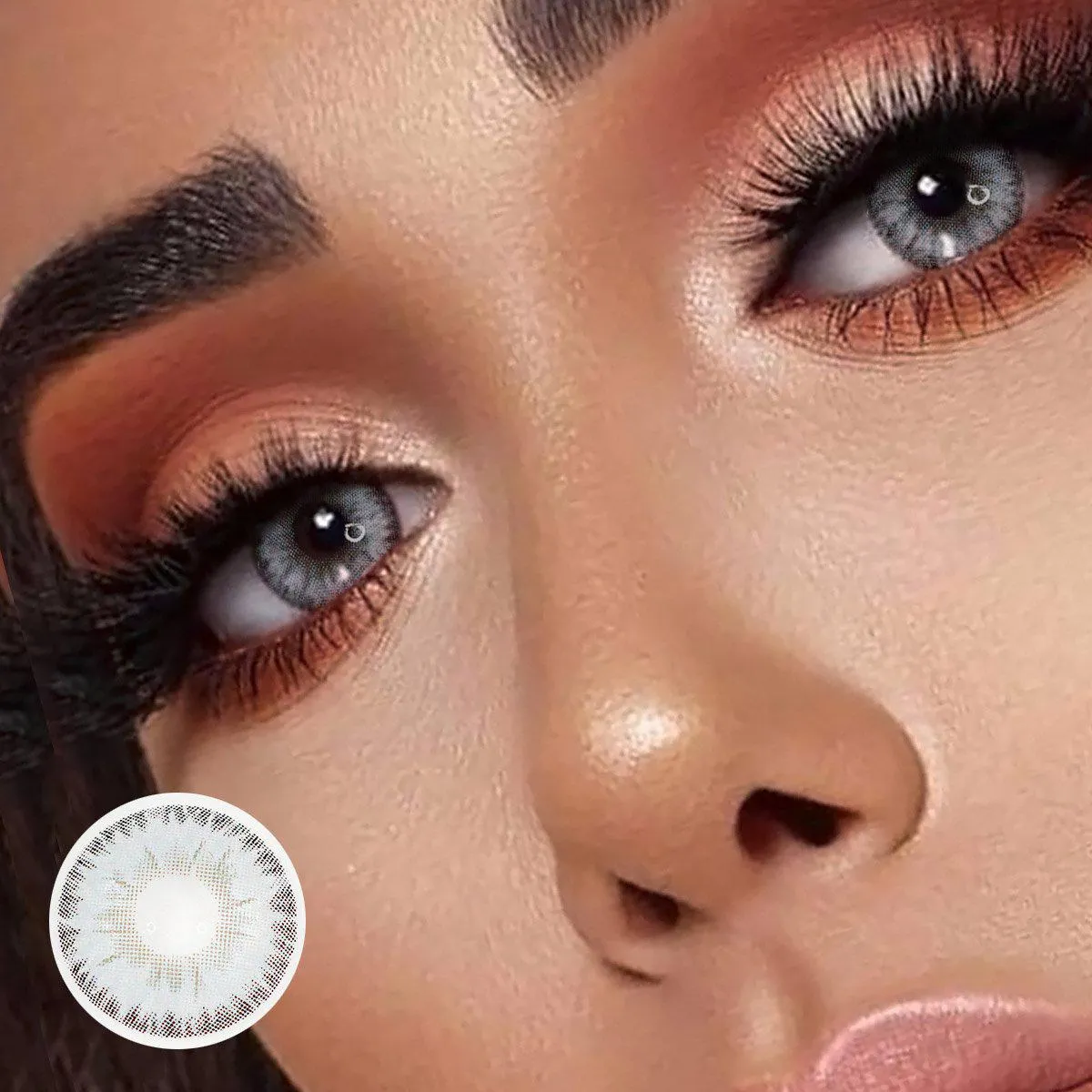 [US Warehouse] Molly Platino Prescription Monthly Colored Contacts