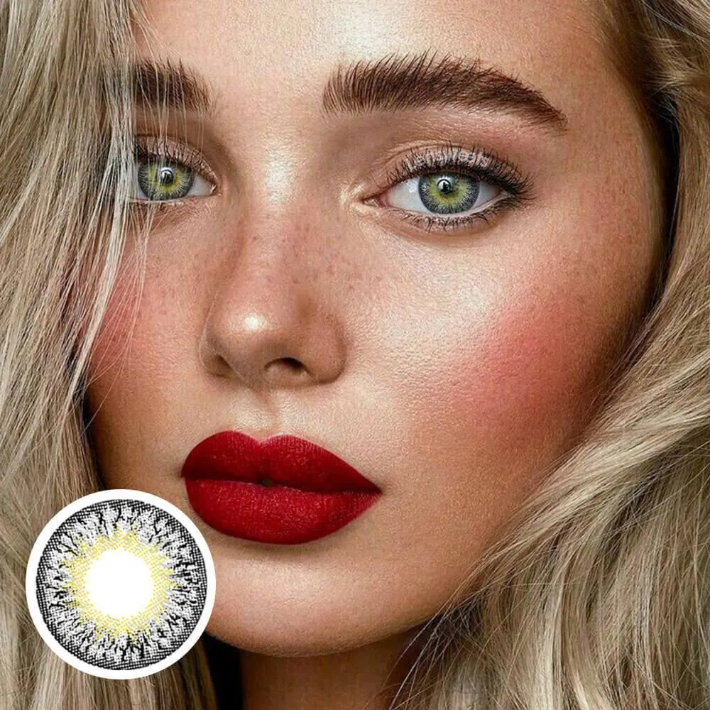 Forest Swan Prescription Yearly Colored Contacts