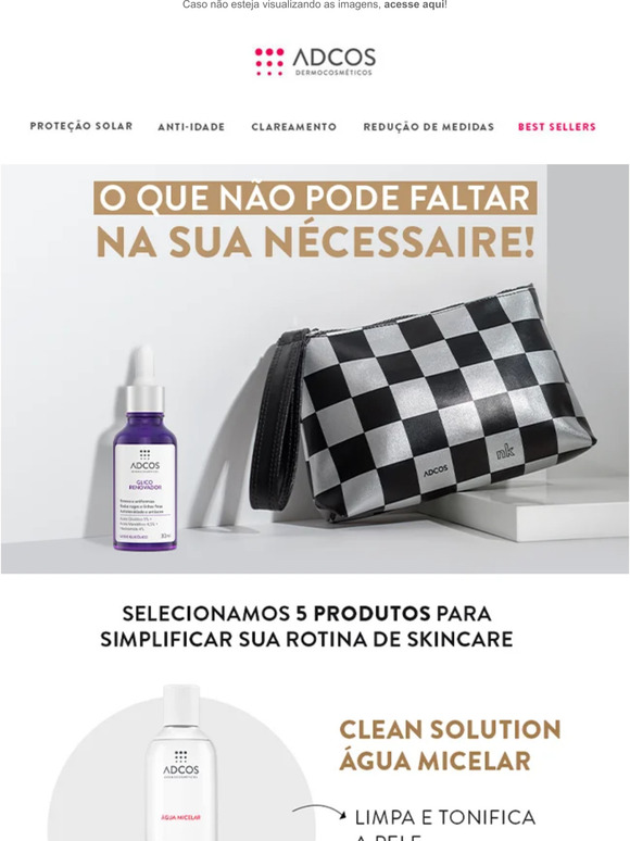 Essenciais para o seu nécessaire!