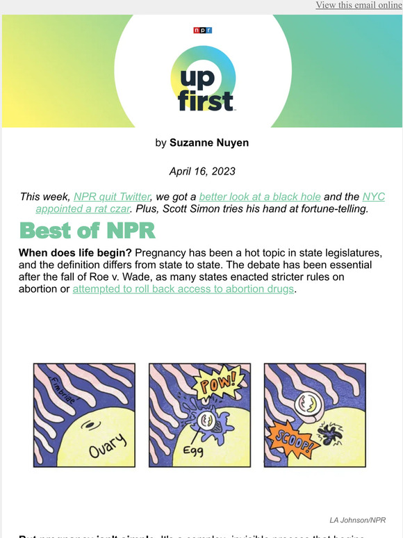 NPR: The surprising science behind pregnancy | Milled