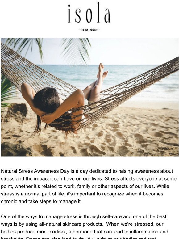 Natural Stress Awareness Day