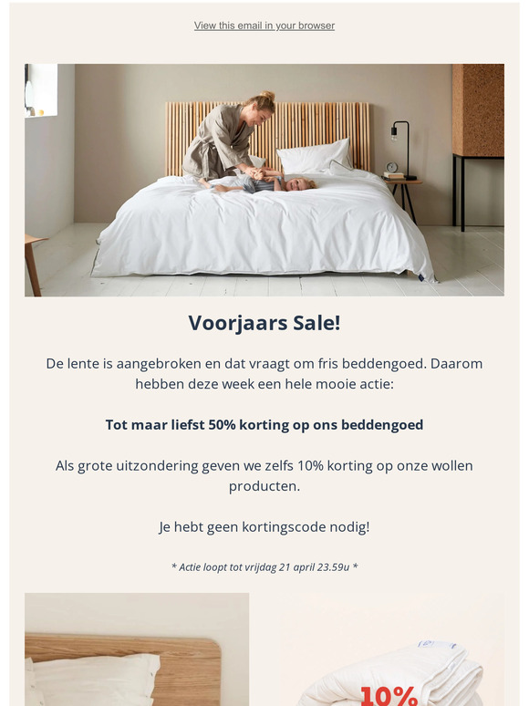 Nog 5 dagen: SALE 🌞 Nu tot 50% lentekorting!