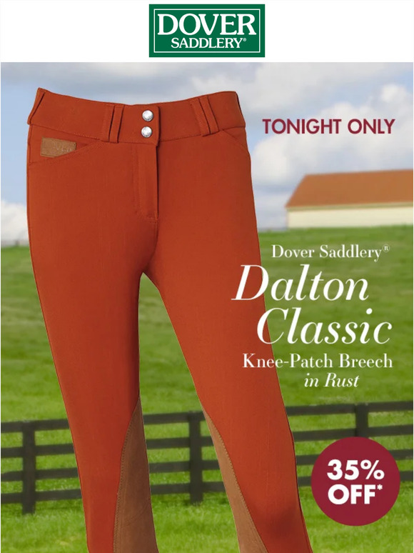 Dover Saddlery 35 Off Breeches That Are Perfect for Wearing Year