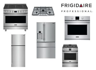 Up to $3400 Back*  when you purchase qualifying Frigidaire Professional Appliances