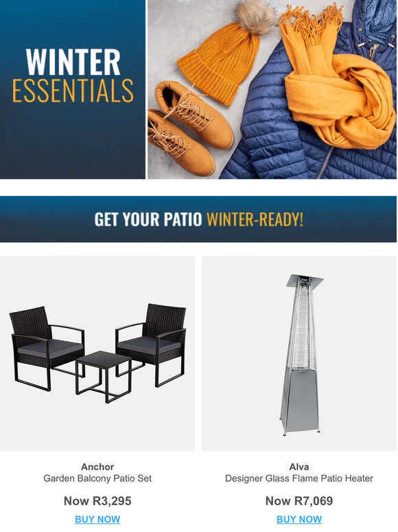 Get winter-ready with must-have winter warmers! 🔥