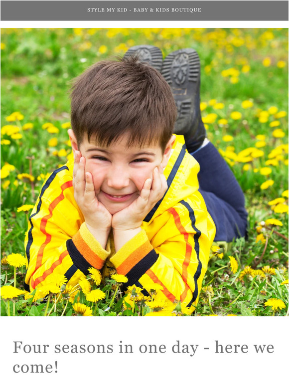 Your kid vs. the Spring weather