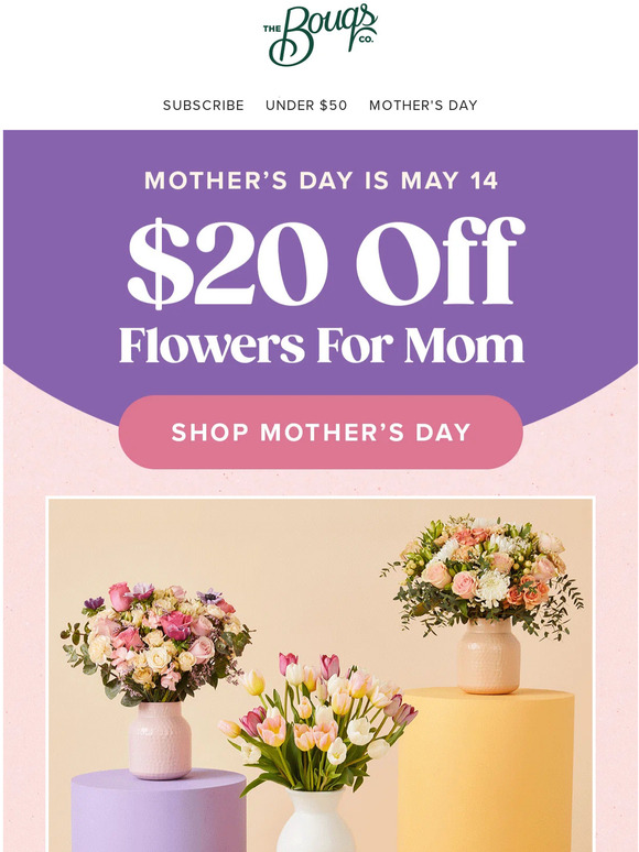 The Bouqs Co Brand new Mother's Day blooms are here 💐 Milled