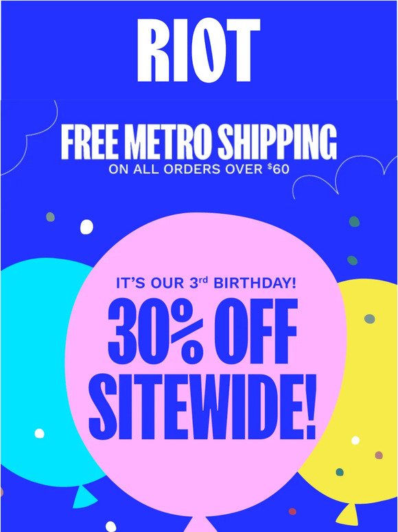 It's my birthday week!! 🤩 Birthday sale is L I V E 😄 30% off your entire  purchase! Use code BIRTHDAY30 at checkout! *discount
