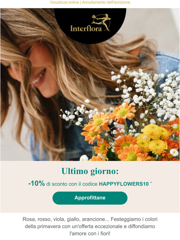 Ultimo giorno per goderti -10%