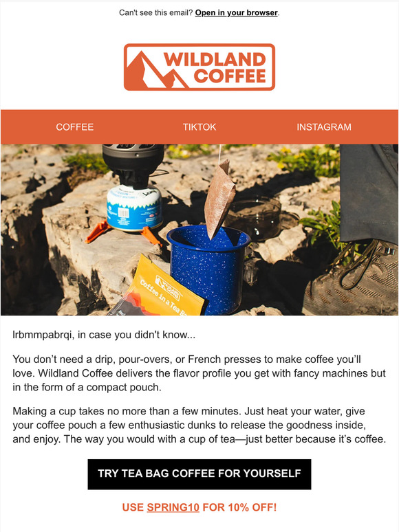 Myth: Great coffee is hard to make + even easier with 10% off