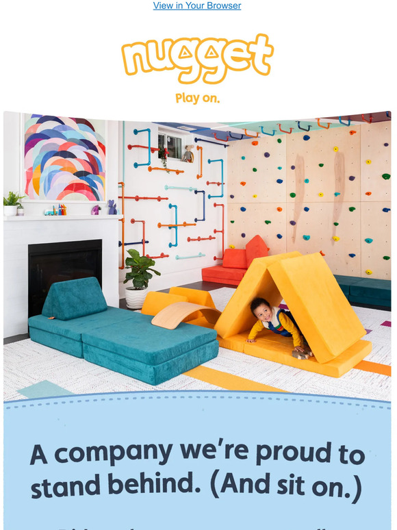 Nugget Comfort How a futon became the Nugget Milled