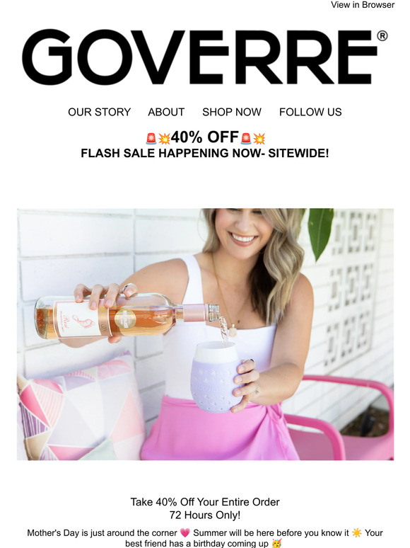 40% OFF Starts NOW!