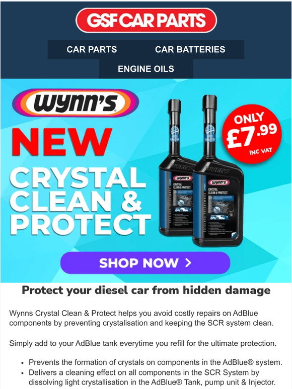 GSF car parts This New Wynns Product Can Save You Money! 💰 Milled