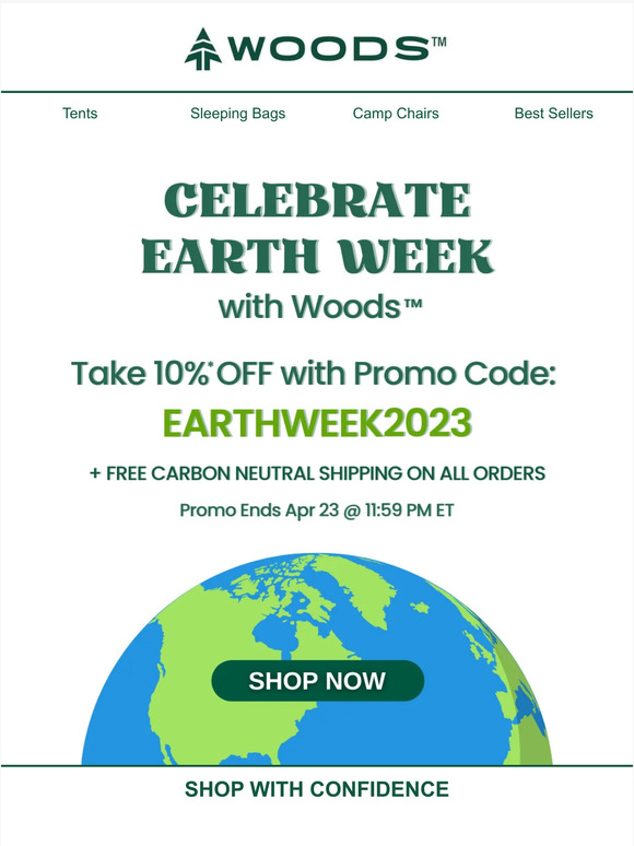 Your Earth Week Promo Code Awaits Inside 🌎