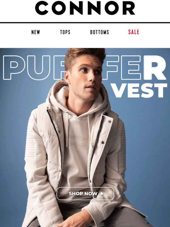 New Puffer Vests - 25% Off