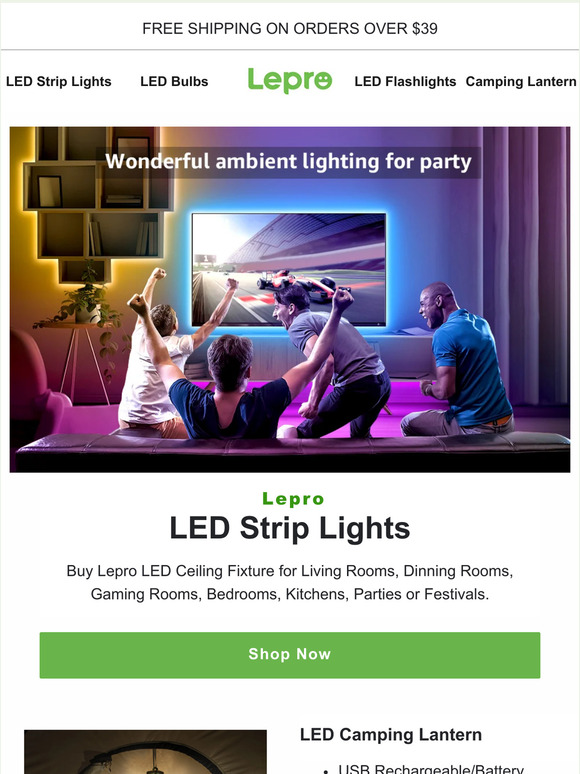 Lepro Best Selling LED Lights of the Week Lepro Milled