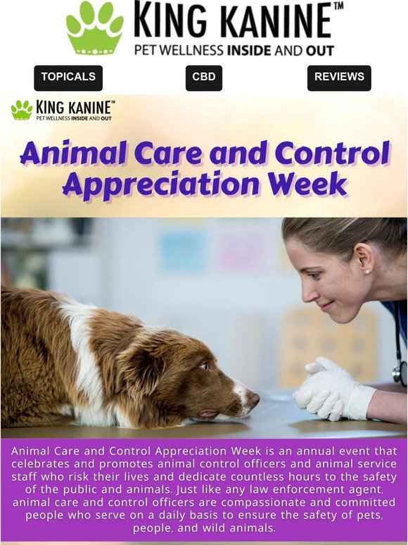 🐩❤️🐩 Animal Care Appreciation Week 🐩❤️🐩