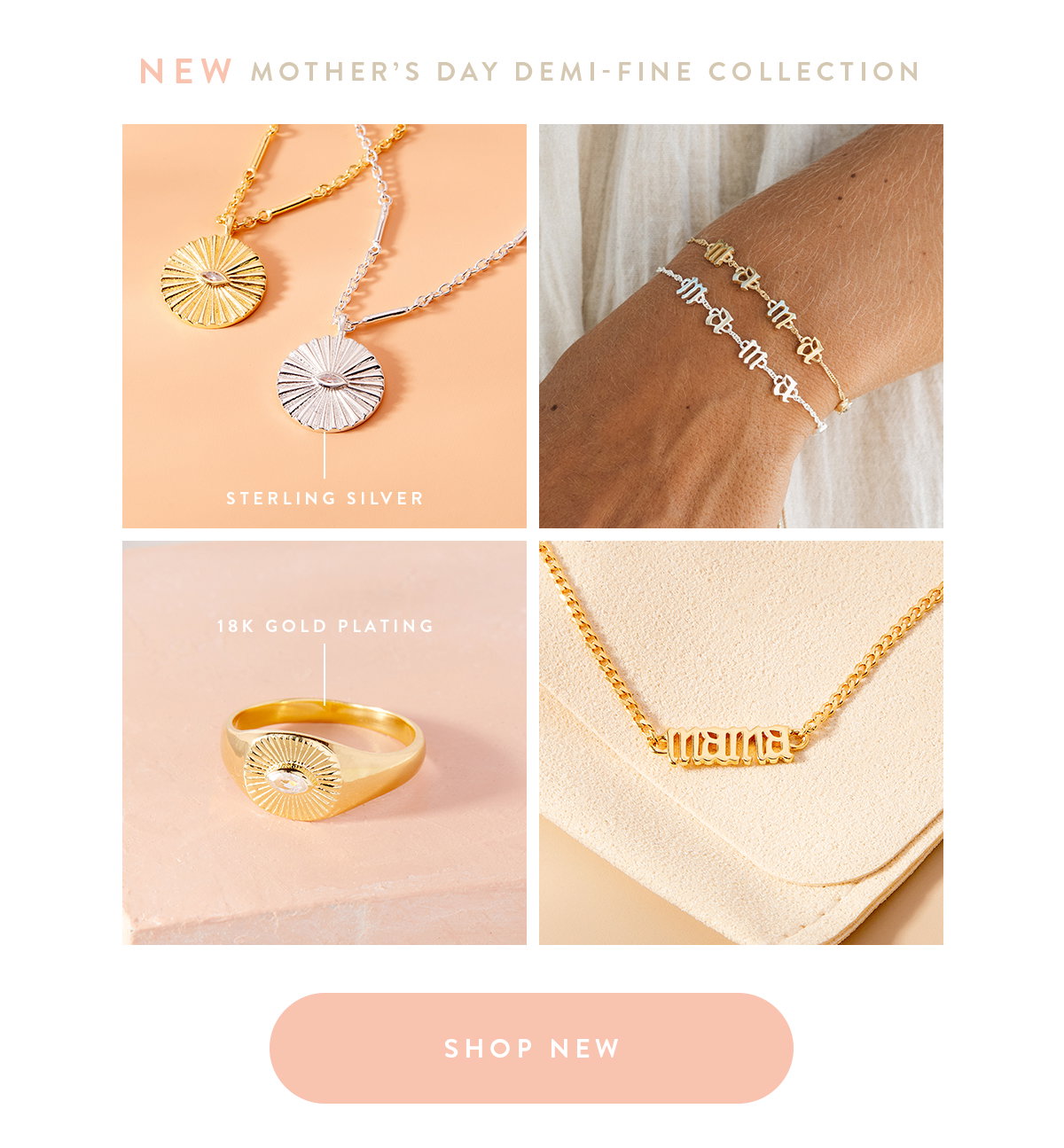 New Mother's Day Demi-Fine