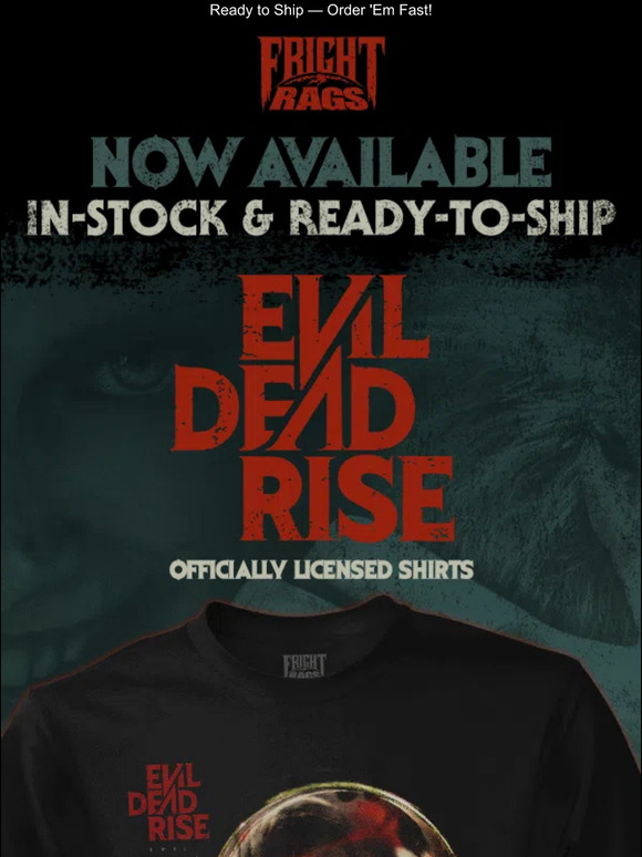 EVIL DEAD RISE - Officially Licensed Horror T-Shirt – Fright-Rags