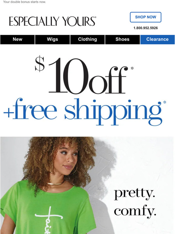 Especially Yours 10 Off and Free Shipping? Milled