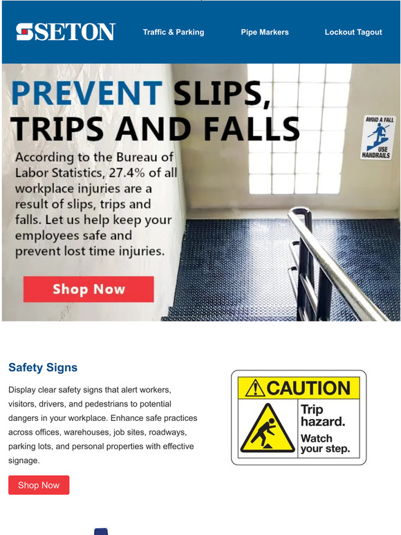 Seton: Stay on Your Feet - Ways to Prevent and Avoid Slips, Trips ...