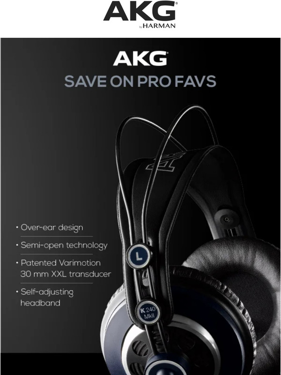 📣Don't Miss Out: $40 off AKG K240 MKII