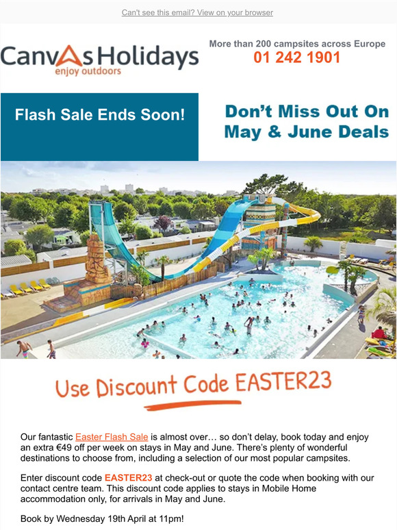 Flash Sale! Don’t Miss Out On May & June Deals