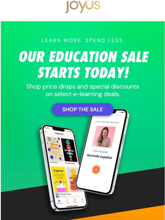 Hey, Smartie Pants 🤓 Our E-Learning Sale is ON!