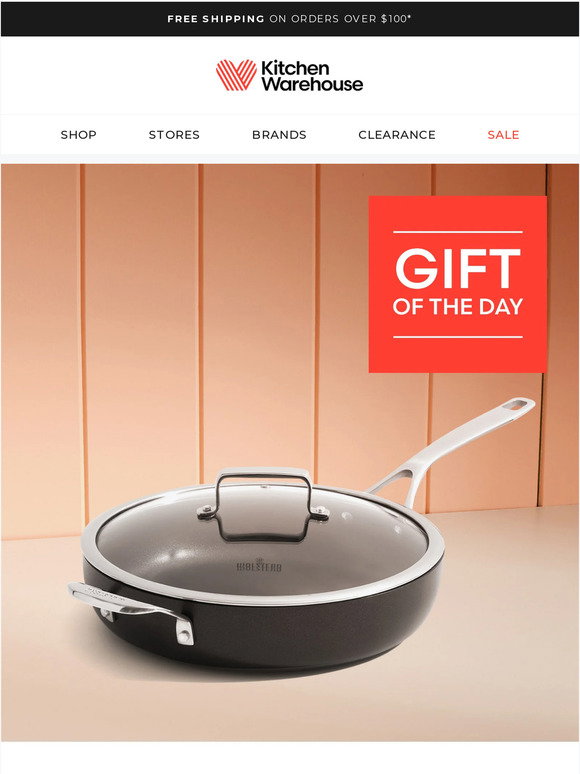 Kitchenware Direct: Gift of the day! 🎁 The one pan wonder that does it ...
