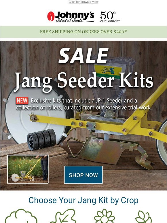 On Sale: Jang Seeder Kits!