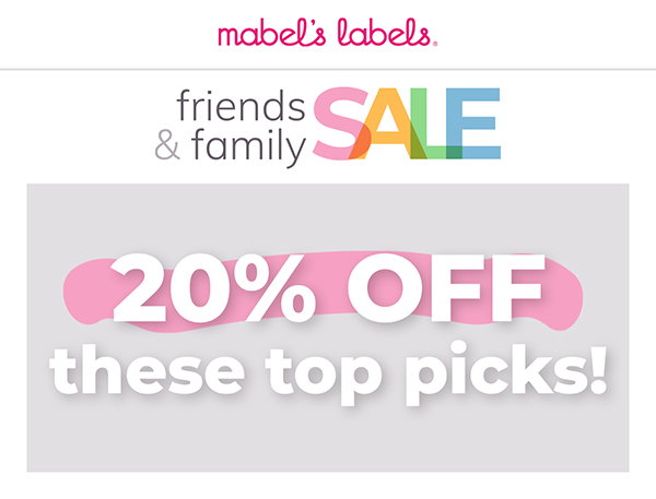 Mabel's Labels - Last chance for our sale on ALL Daycare Labels